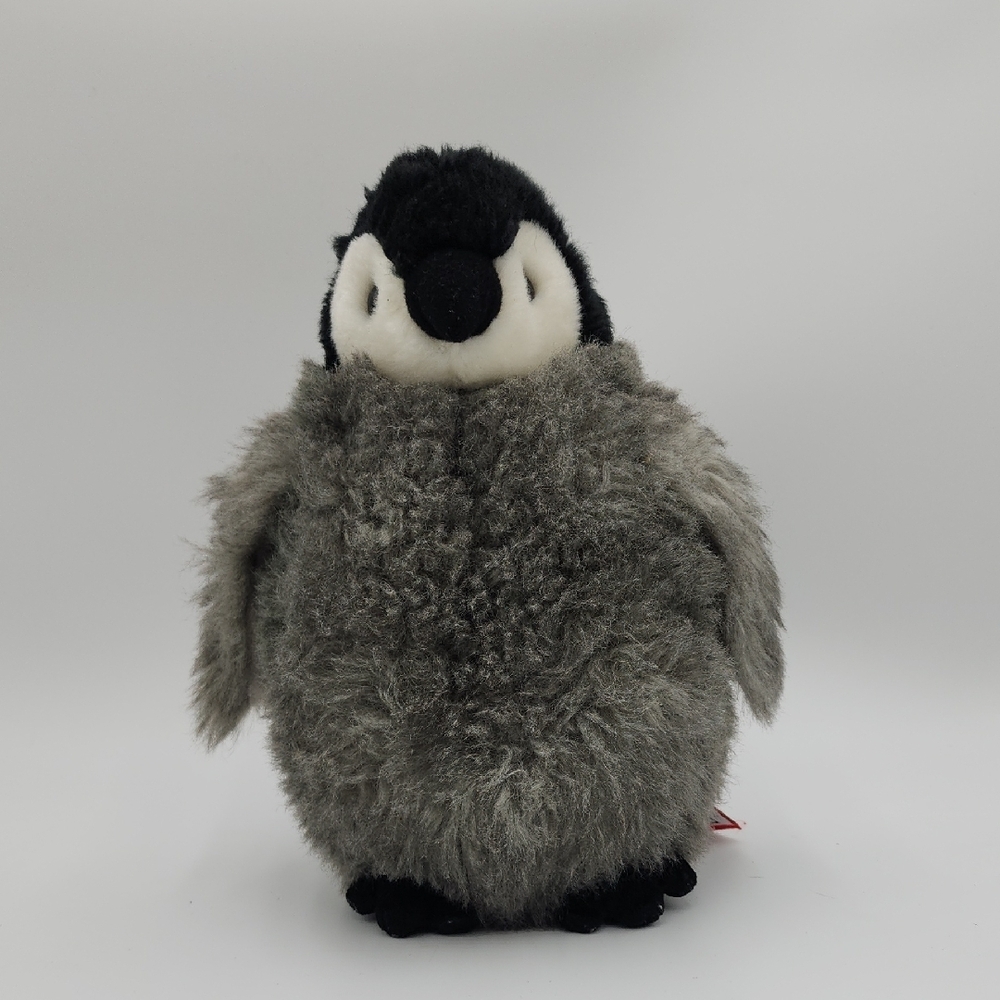 Douglas Brand Plush Penguin‎ Toy - Gray and Black